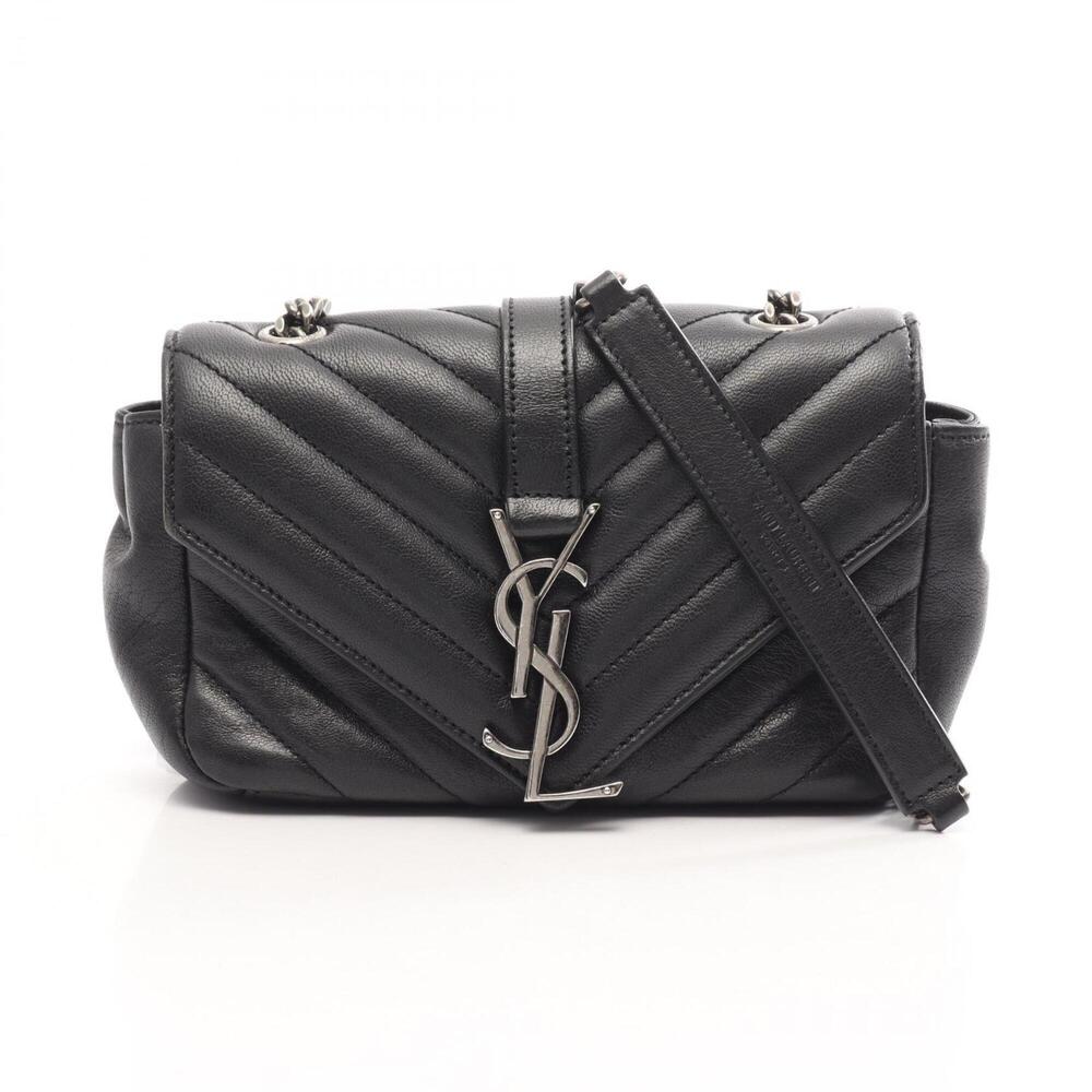 Yves Saint Laurent Saint Laurent Paris Baby Chai Shoulder Bag/Handbag, Leathe...